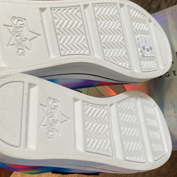 Skechers Shoes Girls Size 5, 6 Black Pink Starry Cloud MultiColored Sneakers - Picture 6 of 9